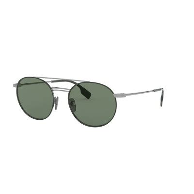 Burberry Be3109 53mm Male Round Sunglasses 